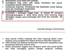 Dugaan Persekongkolan Jahat Dalam Pemilihan Ketua RT 016 Kelurahan Rimba Sekampung