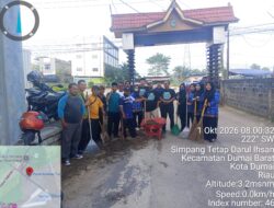 Kepala UPT Pasar AL Bukhari Beserta Jajaran Goro Di Pasar Kelakap Tujuh